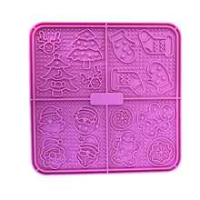 Lade das Bild in den Galerie-Viewer, Xmas Schleckmatte - pink