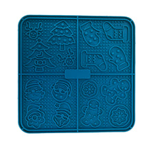 Lade das Bild in den Galerie-Viewer, Xmas Schleckmatte - petrol