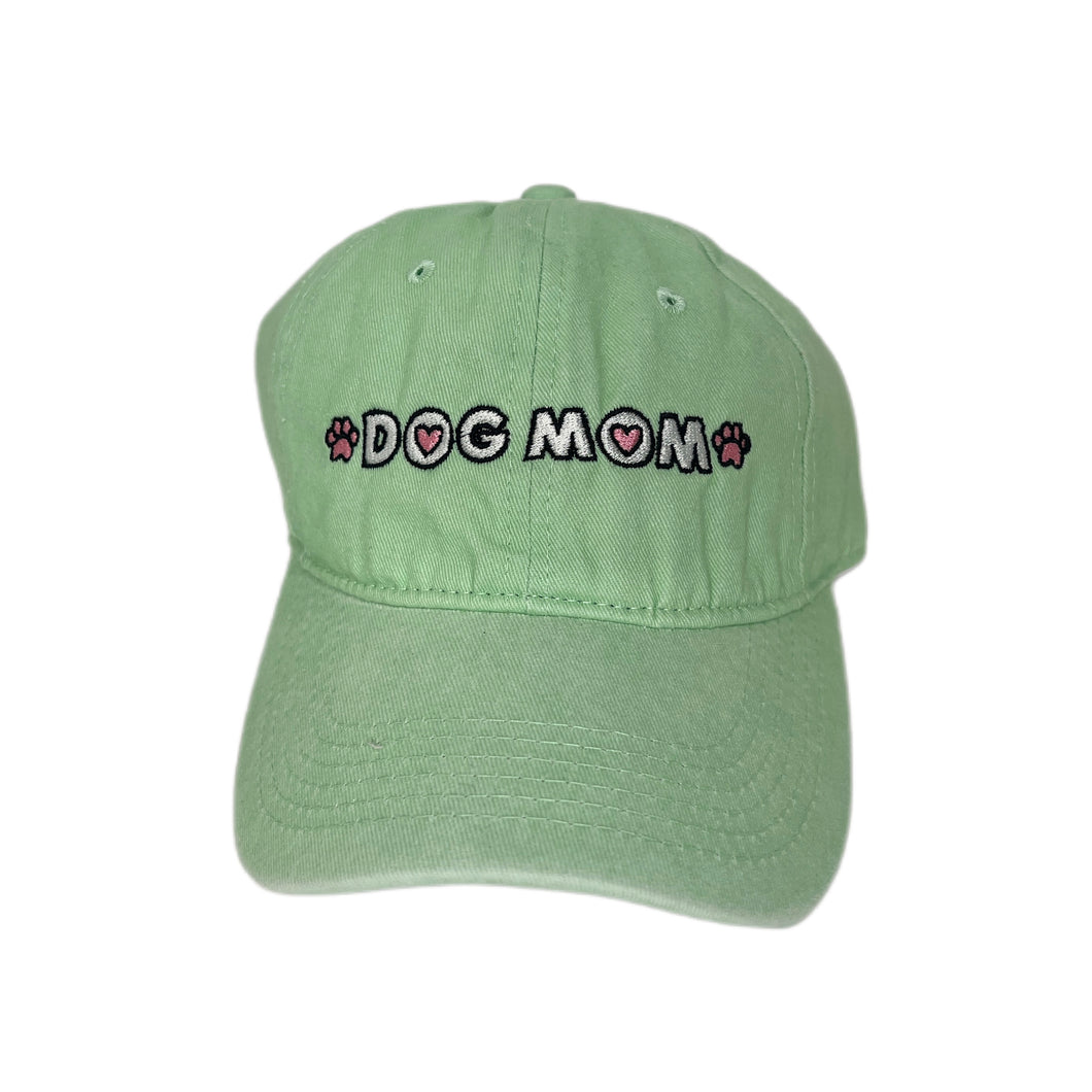 Dog Mom Cap - light green
