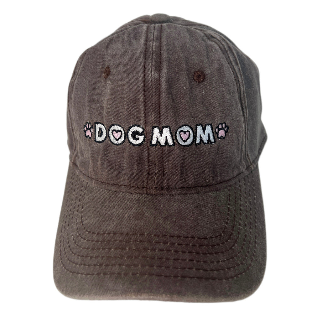 Dog Mom Cap - grey