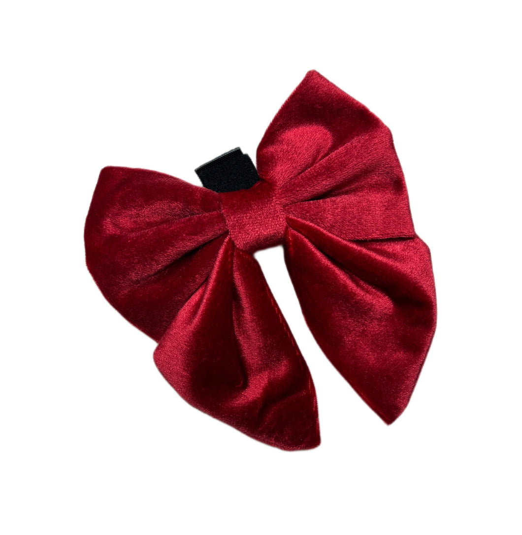 Light Red Sailor Bow