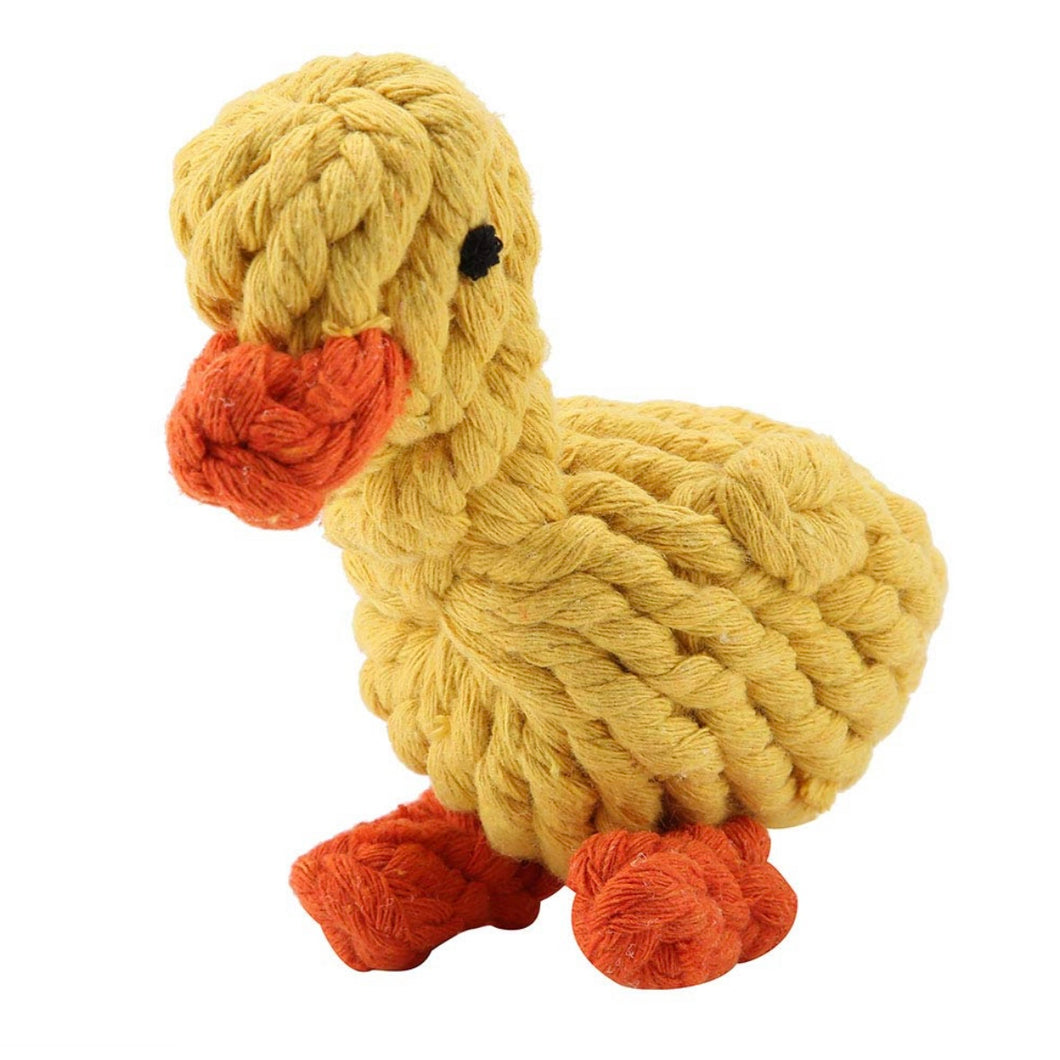 Ente - Seilspielzeug Hund